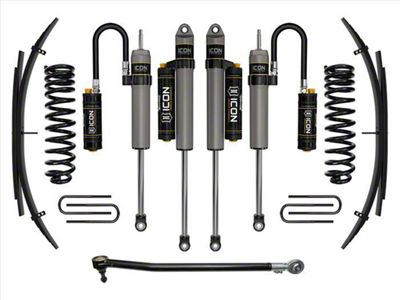 ICON Vehicle Dynamics 2.50-Inch Suspension Lift System with Expansion Pack and Piggyback Shocks; Stage 4 (20-24 4WD 6.7L Powerstroke F-350 Super Duty SRW)
