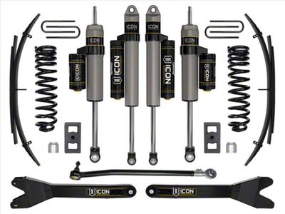 ICON Vehicle Dynamics 2.50-Inch Stage 3 Suspension Lift Kit with Shocks, Radius Arms and Expansion Pack (23-25 4WD 6.7L Powerstroke F-350 Super Duty)