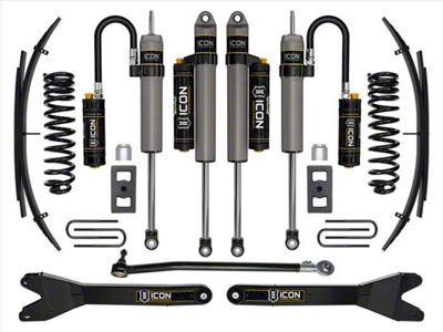 ICON Vehicle Dynamics 2.50-Inch Stage 4 Suspension Lift Kit with Shocks, Radius Arms and Expansion Pack (23-25 4WD 6.7L Powerstroke F-350 Super Duty)