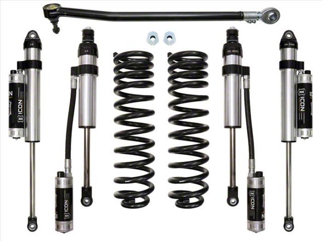 ICON Vehicle Dynamics 2.50-Inch Suspension Lift System; Stage 4 (17-19 4WD 6.7L Powerstroke F-350 Super Duty)