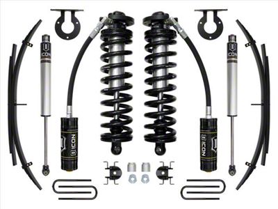 ICON Vehicle Dynamics 2.50 to 3-Inch Coil-Over Conversion System with Expansion Pack; Stage 1 (11-16 4WD 6.7L Powerstroke F-350 Super Duty SRW)