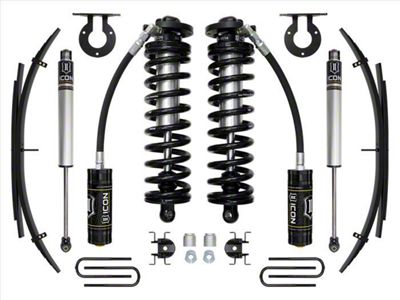 ICON Vehicle Dynamics 2.50 to 3-Inch Coil-Over Conversion System with Expansion Pack; Stage 1 (11-16 4WD 6.7L Powerstroke F-350 Super Duty SRW)