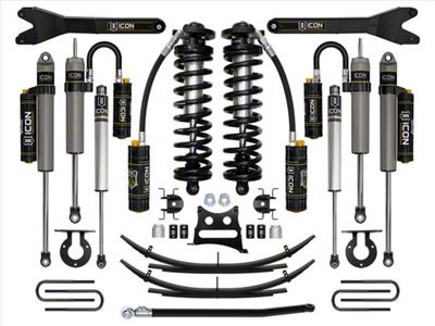ICON Vehicle Dynamics 2.50 to 3-Inch Coil-Over Conversion System with Expansion Pack; Stage 6 (11-16 4WD 6.7L Powerstroke F-350 Super Duty SRW)