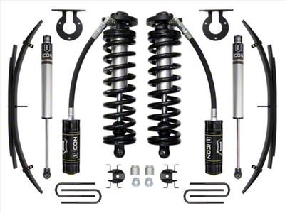 ICON Vehicle Dynamics 2.50 to 3-Inch Coil-Over Conversion System with Expansion Pack; Stage 1 (17-24 4WD 6.7L Powerstroke F-350 Super Duty SRW)
