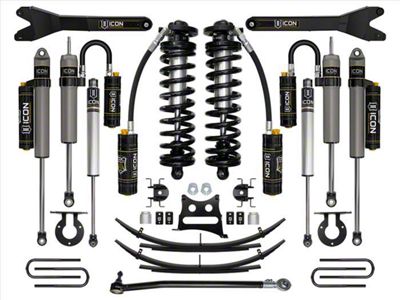 ICON Vehicle Dynamics 2.50 to 3-Inch Coil-Over Conversion System with Expansion Pack; Stage 6 (17-22 4WD 6.7L Powerstroke F-350 Super Duty SRW)