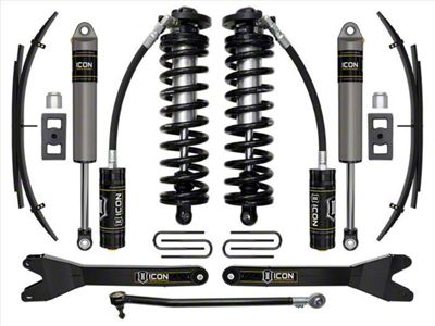 ICON Vehicle Dynamics 2.50 to 3-Inch Stage 2 Coil-Over Conversion Suspension Lift Kit with Radius Arms (23-25 4WD 6.7L Powerstroke F-350 Super Duty SRW)