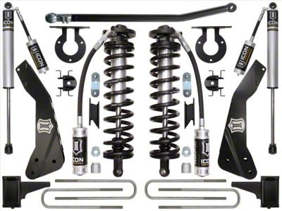 ICON Vehicle Dynamics 4 to 5.50-Inch Coil-Over Conversion System; Stage 1 (11-16 6.7L Powerstroke F-350 Super Duty)