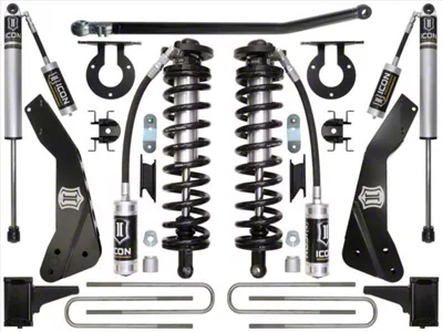 ICON Vehicle Dynamics 4 to 5.50-Inch Coil-Over Conversion System; Stage 1 (11-16 6.7L Powerstroke F-350 Super Duty)