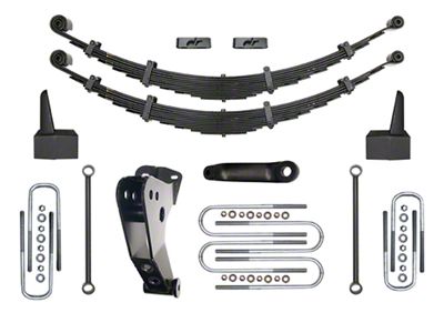 ICON Vehicle Dynamics 6-Inch Leaf Spring and Block Suspension Lift System (00-04 4WD 6.0L/7.3L Powerstroke F-350 Super Duty)
