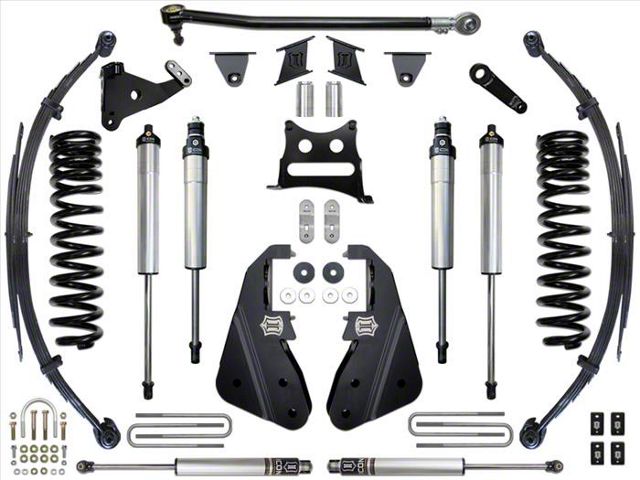 ICON Vehicle Dynamics 7-Inch Suspension Lift System; Stage 2 (17-22 4WD 6.7L Powerstroke F-350 Super Duty)