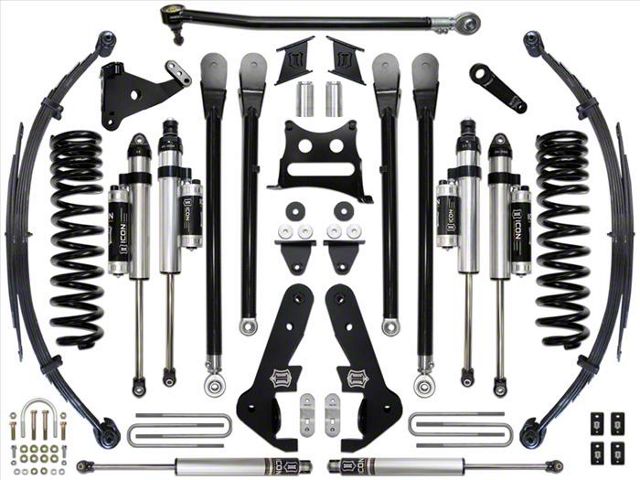 ICON Vehicle Dynamics 7-Inch Suspension Lift System; Stage 5 (17-22 4WD 6.7L Powerstroke F-350 Super Duty)