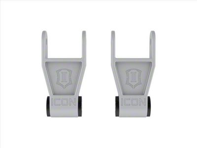 ICON Vehicle Dynamics Billet 1-Inch Lowering Shackle Kit (11-25 F-350 Super Duty SRW)