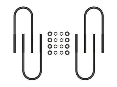 ICON Vehicle Dynamics Rear U-Bolt Kit; 17-Inch (99-10 F-350 Super Duty DRW)
