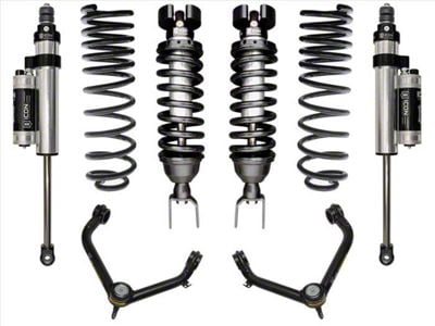 ICON Vehicle Dynamics 0 to 1.50-Inch Suspension Lift System with Tubular Upper Control Arms; Stage 4 (19-24 RAM 1500 w/o Air Ride, Excluding EcoDiesel & TRX)