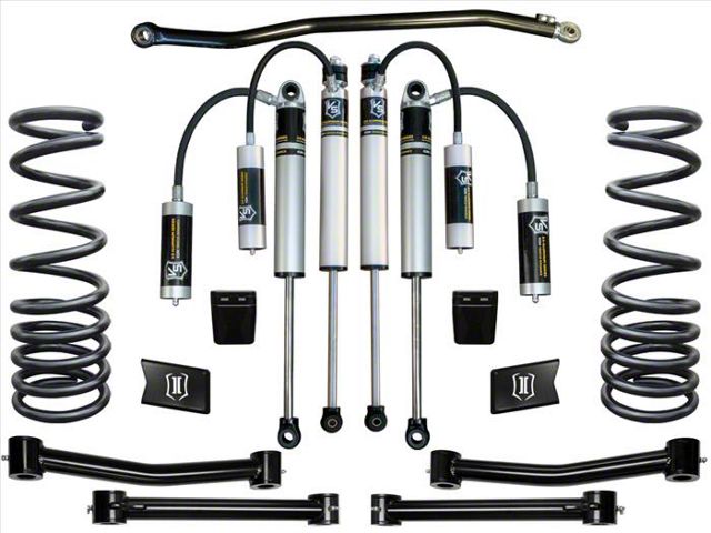 ICON Vehicle Dynamics 2.50-Inch Suspension Lift System; Stage 3 (03-12 4WD 5.9L, 6.7L RAM 2500)