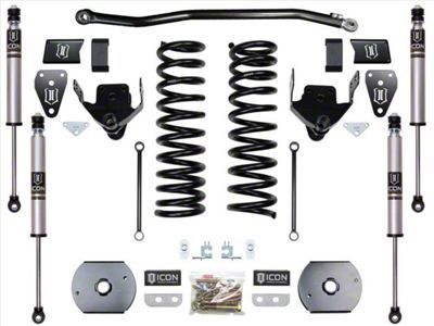 ICON Vehicle Dynamics 4.50-Inch Suspension Lift System; Stage 1 (14-18 4WD 6.7L RAM 2500 w/ Air Ride)