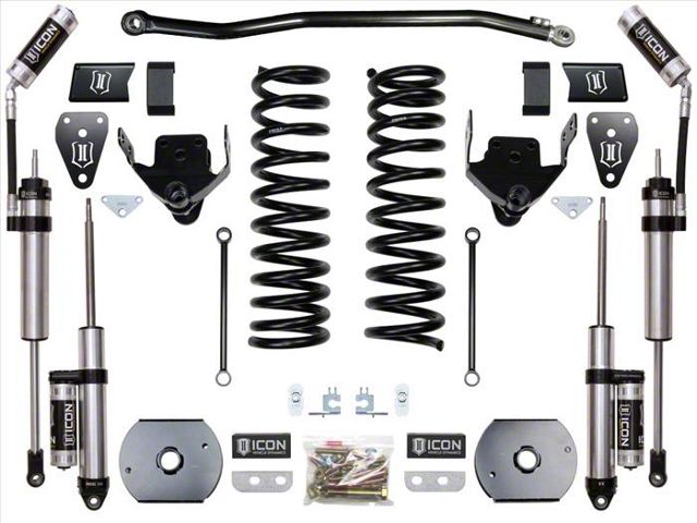 ICON Vehicle Dynamics 4.50-Inch Suspension Lift System; Stage 2 (14-18 4WD 6.7L RAM 2500 w/ Air Ride)