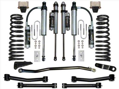 ICON Vehicle Dynamics 4.50-Inch Suspension Lift System; Stage 5 (09-12 5.9L, 6.7L RAM 2500)