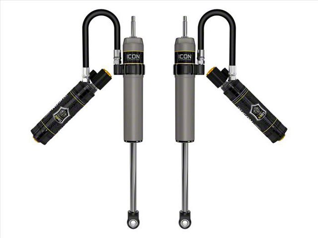 ICON Vehicle Dynamics V.S. 2.5 Series Front Remote Reservoir Shocks with CDEV for 2.50-Inch Lift (14-24 4WD RAM 2500)