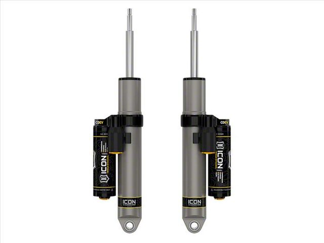 ICON Vehicle Dynamics V.S. 2.5 Series Rear Piggyback Shocks with CDEV for 3-Inch (14-24 4WD RAM 2500 w/ Air Ride)