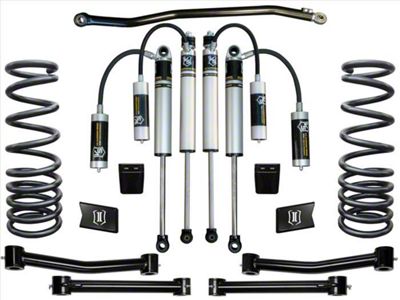 ICON Vehicle Dynamics 2.50-Inch Suspension Lift System; Stage 3 (03-12 4WD 5.9L, 6.7L RAM 3500)