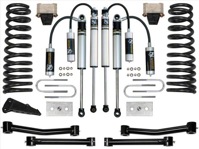 ICON Vehicle Dynamics 4.50-Inch Suspension Lift System; Stage 2 (03-08 4WD 5.9L, 6.7L RAM 3500)