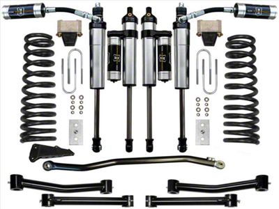 ICON Vehicle Dynamics 4.50-Inch Suspension Lift System; Stage 4 (03-08 4WD 5.9L, 6.7L RAM 3500)