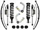 ICON Vehicle Dynamics 0 to 3.50-Inch Suspension Lift System with Billet Upper Control Arms; Stage 6 (19-21 Ranger w/ Factory Aluminum Knuckles)