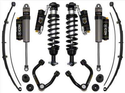 ICON Vehicle Dynamics 0 to 3.50-Inch Suspension Lift System with Tubular Upper Control Arms; Stage 8 (20-23 Ranger w/ Factory Steel Knuckles)