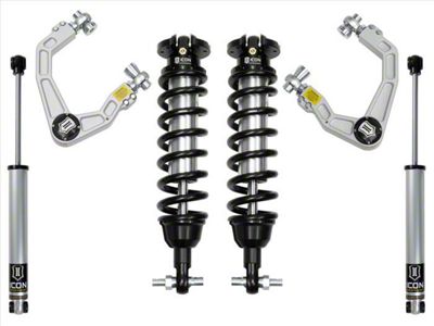 ICON Vehicle Dynamics 0 to 3.50-Inch Suspension Lift System with Billet Upper Control Arms; Stage 2 (19-23 Ranger)
