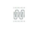 ICON Vehicle Dynamics Square U-Bolts; 8-Inch (19-26 Sierra 1500)
