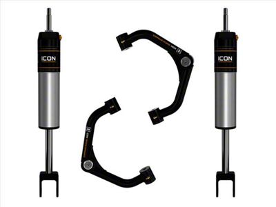 ICON Vehicle Dynamics V.S. 2.5 Series Internal Reservoir Front Shock System with Tubular Upper Control Arms for 0 to 2-Inch Lift (20-25 Sierra 2500 HD)