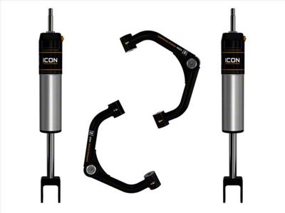 ICON Vehicle Dynamics V.S. 2.5 Series Internal Reservoir Front Shock System with Tubular Upper Control Arms for 0 to 2-Inch Lift (20-24 Sierra 2500 HD)