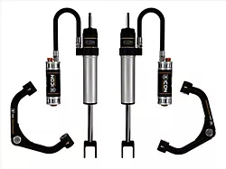 ICON Vehicle Dynamics V.S. 2.5 Series CDCV Front Shock System with Tubular Upper Control Arms for 0 to 2-Inch Lift (20-26 Sierra 3500 HD)