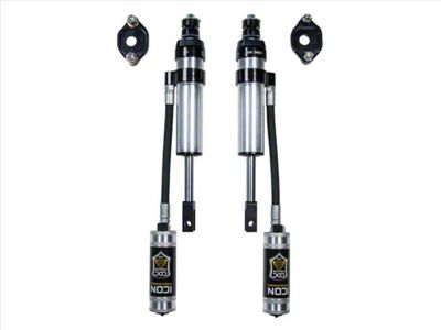 ICON Vehicle Dynamics Extended Travel V.S. 2.5 Series Front Remote Reservoir Shocks with CDCV for 0 to 2-Inch Lift (11-19 Silverado 2500 HD)