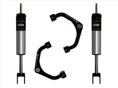 ICON Vehicle Dynamics V.S. 2.5 Series Internal Reservoir Front Shock System with Tubular Upper Control Arms for 0 to 2-Inch Lift (20-24 Silverado 3500 HD)