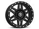 ICON Alloys Six Speed Satin Black 6-Lug Wheel; 17x8.5; 0mm Offset (14-18 Silverado 1500)
