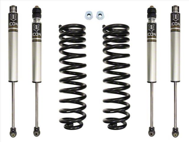 ICON Vehicle Dynamics 2.50-Inch Suspension Lift System; Stage 1 (17-19 4WD 6.7L Powerstroke F-250 Super Duty)