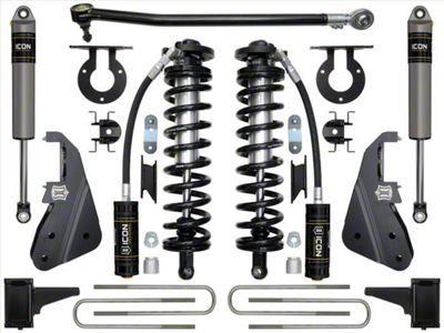 ICON Vehicle Dynamics 4 to 5.50-Inch Coil-Over Conversion System; Stage 2 (17-22 4WD 6.7L Powerstroke F-250 Super Duty)