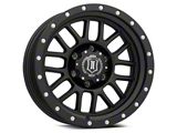 ICON Alloys Alpha Satin Black 6-Lug Wheel; 17x8.5; 0mm Offset (21-25 Tahoe)
