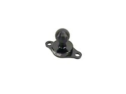 ICS FAB 2-Hole AMPS Ball Mount; Glossy Black Black (Universal; Some Adaptation May Be Required)