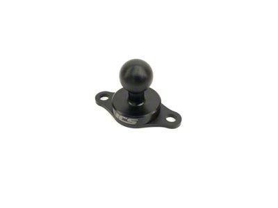 ICS FAB 2-Hole AMPS Ball Mount; Matte Black (Universal; Some Adaptation May Be Required)