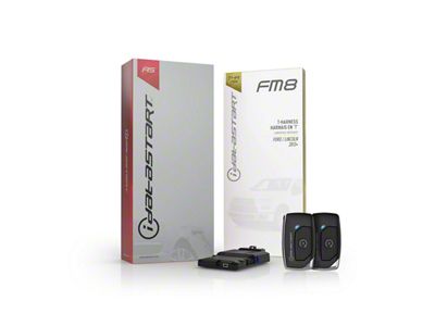 iDataStart 2-Way/1-Button Remote Start Kit with 2-Way Companion Remote (15-20 F-150)