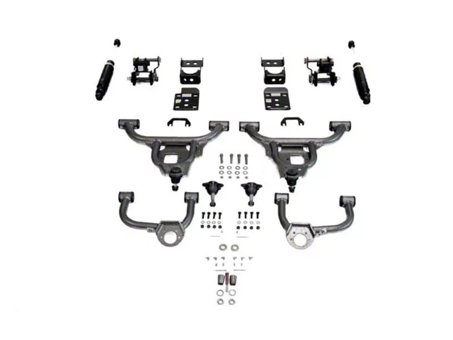 IHC Suspension Lowering Kit; 3-Inch Front / 5-Inch Rear (21-24 2WD F-150 SuperCab, SuperCrew w/o CCD System)