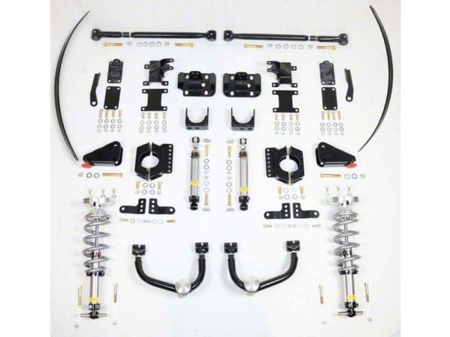 R210-200 Rear Tubular Truck Arm Coilover Kit, 63-72 C10, Double Adjustable, 200lb/in. Springs R210-200 Rear Tubular Truck Arm Coilover Kit, 63-72 C10, Double Adjustable, 200lb/in. Springs