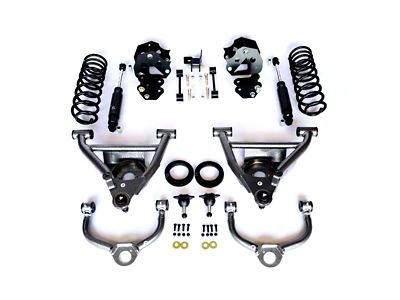 IHC Suspension Lowering Kit; 3-Inch Front / 5-Inch Rear (09-18 4WD RAM 1500 w/o Air Ride, Excluding Rebel)