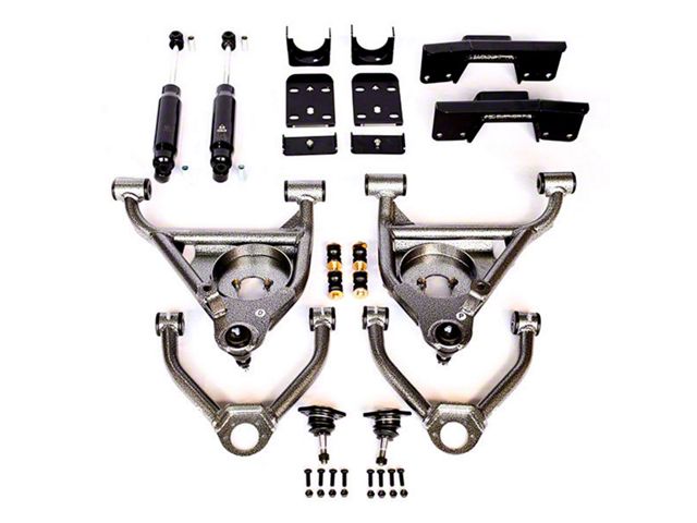 IHC Suspension Lowering Kit; 4-Inch Front / 6-Inch Rear (99-06 2WD Sierra 1500)