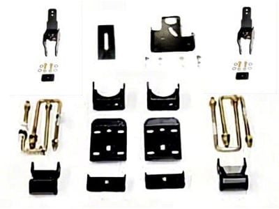 IHC Suspension Lowering Kit; 5-Inch Rear (19-25 Sierra 1500 Denali)