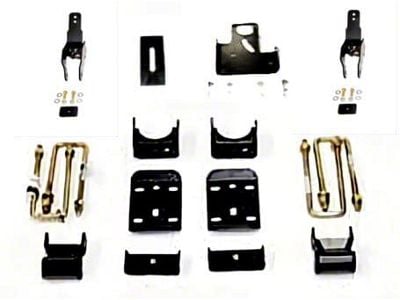 IHC Suspension Lowering Kit; 5-Inch Rear (19-24 Sierra 1500 Denali)