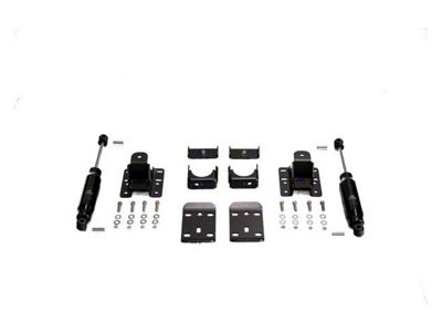IHC Suspension Lowering Kit; 5-Inch Rear (07-18 Sierra 1500 Crew Cab)